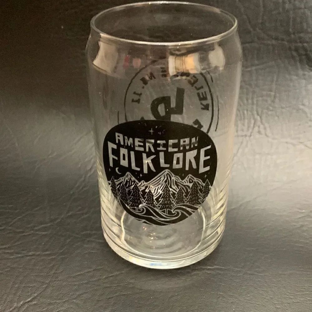 American Folk Lore Beer Club Every Good Story Starts With Beer 16 Ounce Glass